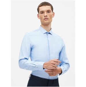 Modrá pánska formálna košeľa Celio Rapid