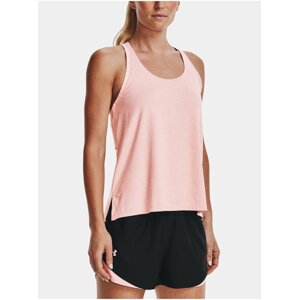 Tielko Under Armour UA Knockout Mesh Back Tank - ružová