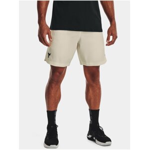 Šortky Under Armour UA Pjt Rock Woven Shorts - hnedá