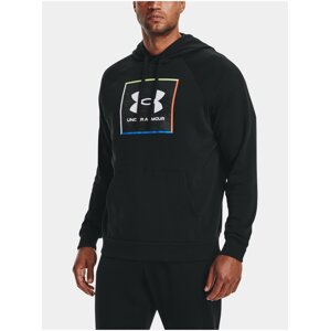 Mikina Under Armour UA Rival Flc Graphic Hoodie - čierna