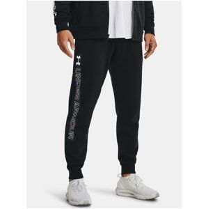 Tepláky Under Armour UA RIVAL FLC GRAPHIC JOGGER - čierna