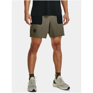 Šortky Under Armour UA Terrain Woven Shorts - zelená