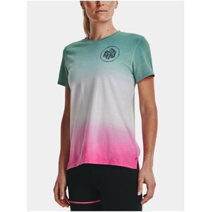 Zelené dámské tričko Under Armour UA Run Anywhere SS Tee