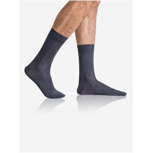 Tmavošedé pánske ponožky Bellinda GREEN ECOSMART MEN SOCKS