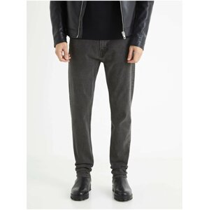 Tmavošedé pánske slim fit rifle Celio C25 Bofirst