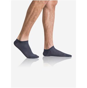 Šedé pánske ponožky Bellinda GREEN ECOSMART MEN IN-SHOE SOCKS