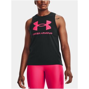 Tielko Under Armour Live Sportstyle Graphic Tank - čierna