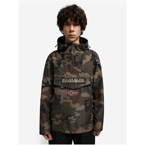 Tmavozelený pánsky army anorak NAPAPIJRI Rainforest