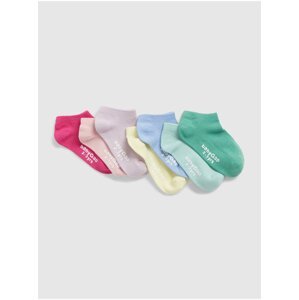 Farebné detské nízke ponožky GAP, 7 párov
