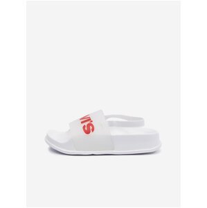 Biele detské sandále Levi's® Pool Translucent Mini