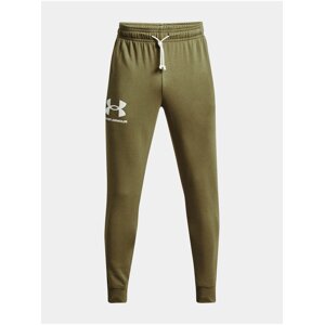 Tepláky Under Armour UA RIVAL TERRY JOGGER - zelená