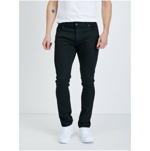 Čierne pánske slim fit rifle Guess Miami