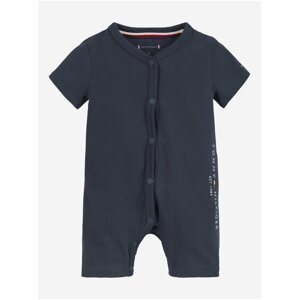 Tmavomodré dievčenské body Tommy Hilfiger