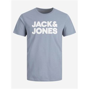Svetlomodré tričko Jack & Jones Corp