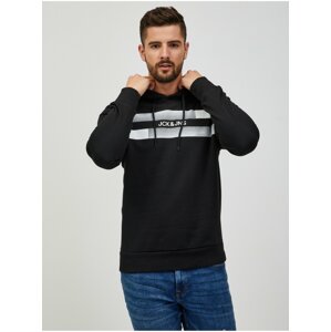 Čierna mikina s kapucňou Jack & Jones New Adam