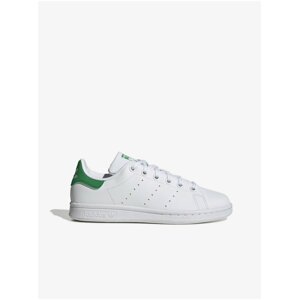 Biele detské tenisky adidas Originals Stan Smith J