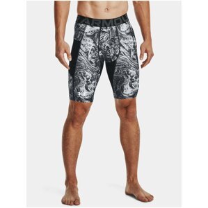 Šortky Under Armour UA HG Armour Print Long Sts-GRY