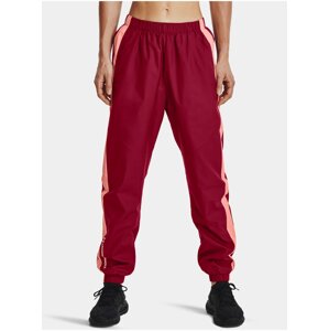 Nohavice Under Armour UA Rush Woven Pant -PNK