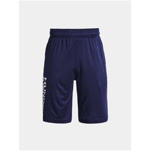 Tmavomodré chlapčenské šortky Under Armour UA Prototype 2.0 Wdmk Shorts