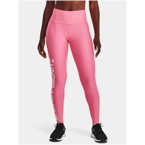 Ružové dámske legíny Under Armour Branded Legging