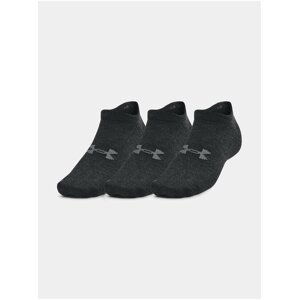 Sada troch párov unisex ponožiek v čiernej farbe Under Armour UA Essential No Show 3pk