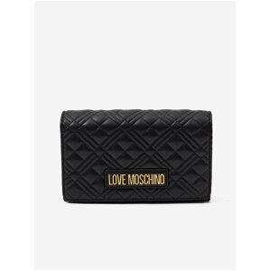 Čierna crossbody kabelka Love Moschino