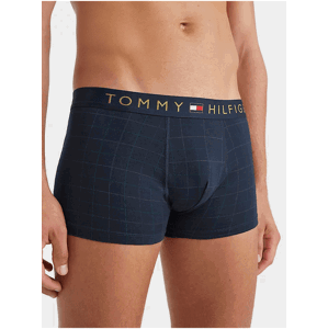 Sada pánskych boxerok a ponožiek v tmavomodrej farbe Tommy Hilfiger