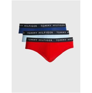 Slipy pre mužov Tommy Hilfiger Underwear - tmavomodrá, svetlomodrá, červená