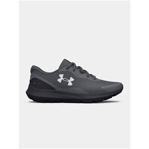 Šedé detské športové topánky Under Armour BGS Surge 3