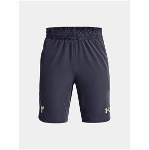 Tmavošedé šortky Under Armour UA Pjt Rock Woven Shorts