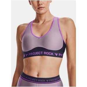 Svetlofialová podprsenka Under Armour UA Pjt Rck Crsbck Dsrpt Bra