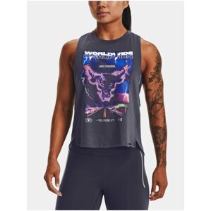 Šedé tielko Under Armour UA PJT ROCK WORLDWIDE TANK