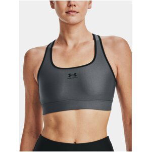 Šedá športová podprsenka Under Armour HG Armour Mid Padless