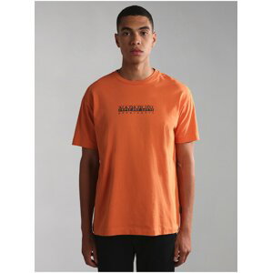 Oranžové pánske tričko NAPAPIJRI