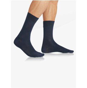 Tmavomodré pánske ponožky Bellinda GENTLE FIT SOCKS