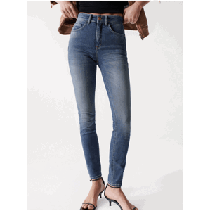 Modré skinny fit rifle Salsa Jeans Secret Glamour