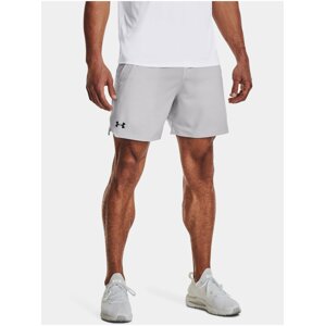 Svetlosivé športové kraťasy Under Armour UA Vanish Woven 6in Shorts