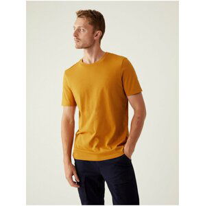 Tričká pre mužov Marks & Spencer - horčicová, žltá