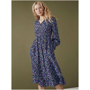 Voľnočasové šaty pre ženy Marks & Spencer - modrá, fialová