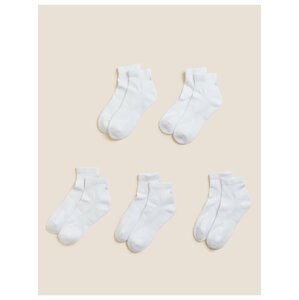 Ponožky pre ženy Marks & Spencer - biela