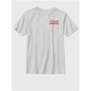 Biele detské tričko Netflix Benny's Burgers