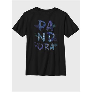 Čierne detské tričko Twentieth Century Fox Pandora Flora And Fauna