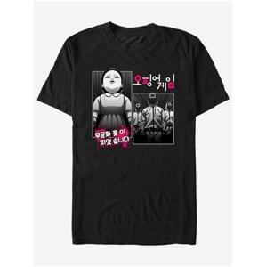 Čierne pánske tričko Netflix Doll Manga ZOOT. FAN