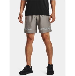 Šedé pánske šortky Under Armour UA Woven Graphic WM Short