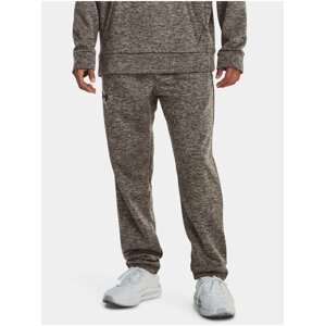 Šedé pánske tepláky Under Armour UA Armour Fleece Twist Pants