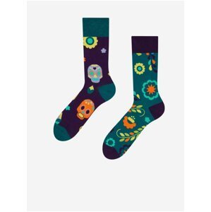 Ponožky pre mužov Dedoles - petrolejová, tmavofialová, oranžová