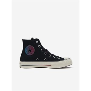 Čierne dámske členkové tenisky Converse Chuck 70 Color Fade