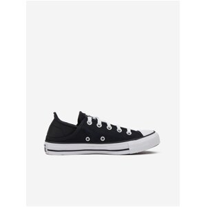 Čierne dámske tenisky Converse Chuck Taylor All Star Crush Heel