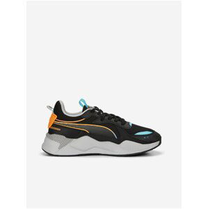 Oranžovo-čierne pánske tenisky Puma RS-X 3D