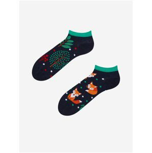 Ponožky pre mužov Dedoles - tmavomodrá, zelená, oranžová, červená